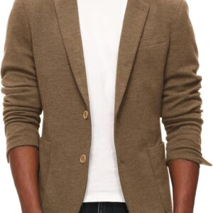 Mens Casual Sport Coats Two Buttons Lightweight Business Sport Blazer